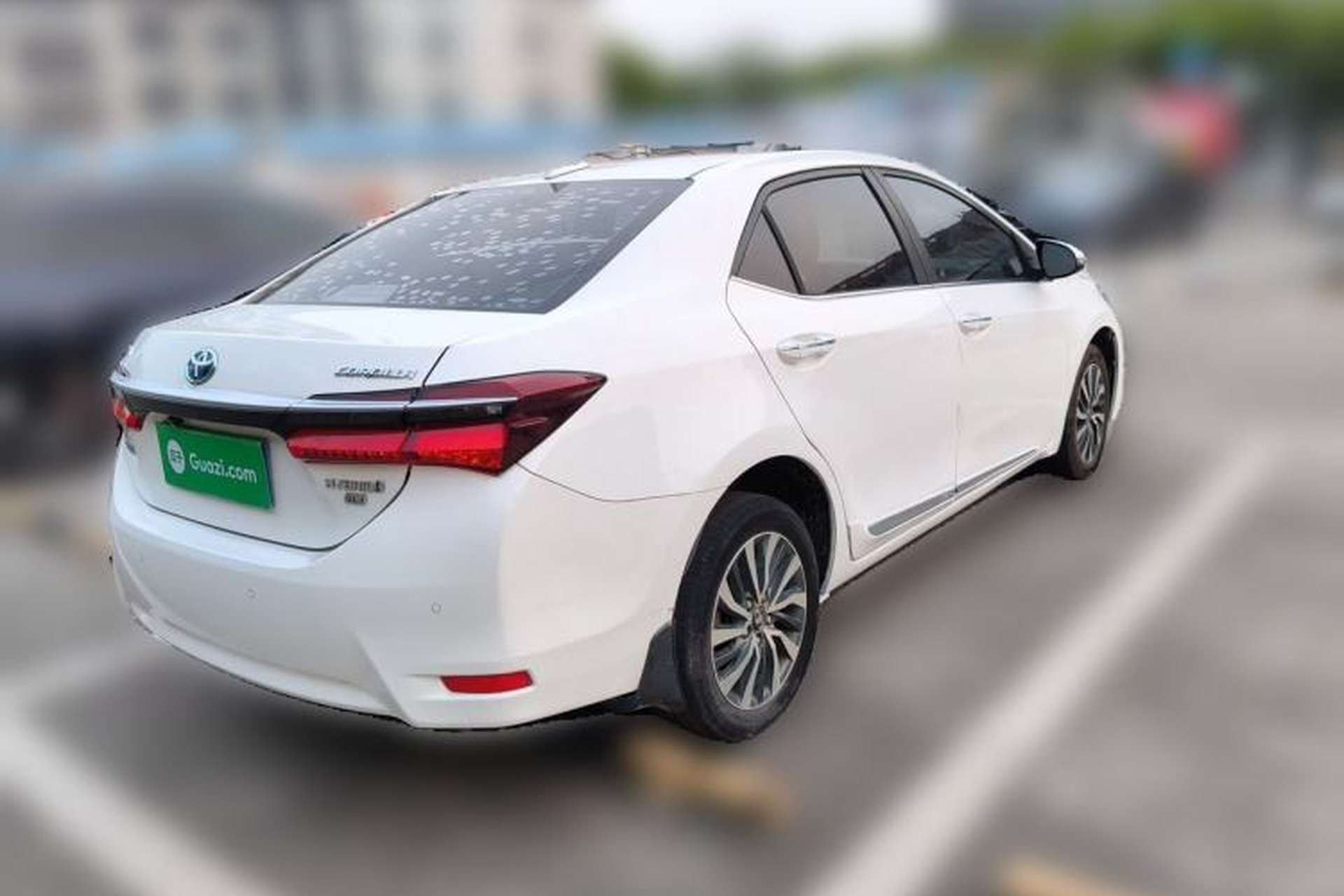 Used Toyota Corolla 2017 Revised Dual-Engine 1.8L E-CVT Elite Edition Rear Right 45 Deg