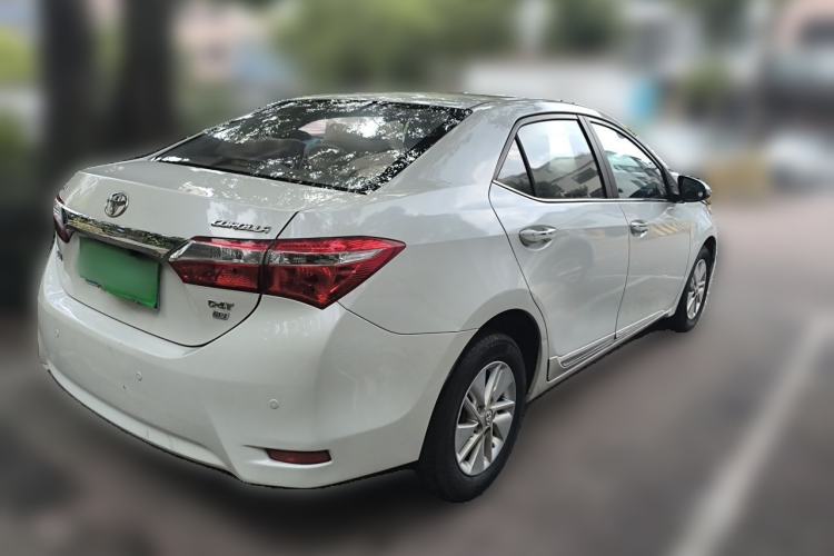 Used Toyota Corolla 2017 1.2T CVT GL-i Rear Right 45 Deg