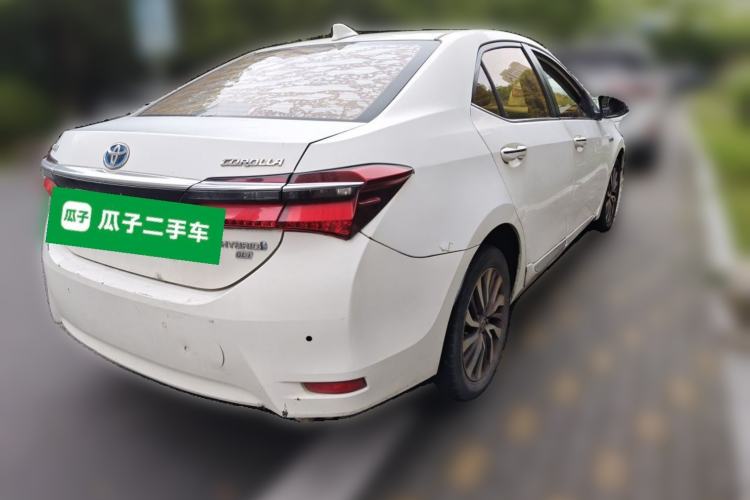 Used Toyota Corolla 2017 Revised Dual-Engine 1.8L E-CVT Elite Edition Rear Right 45 Deg