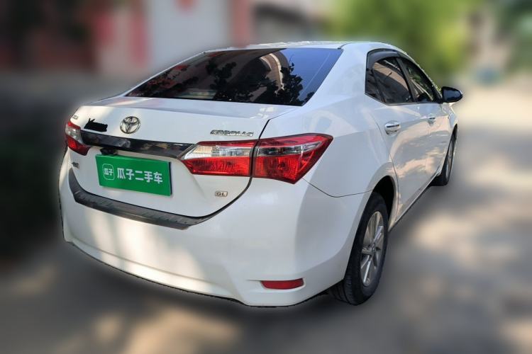 Used Toyota Corolla 2017 Revised Version 1.6L Manual GL Rear Right 45 Deg