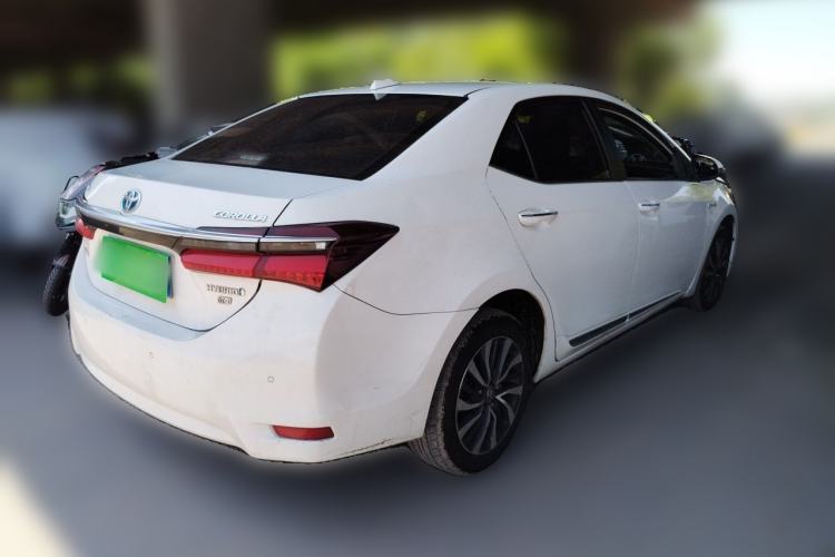 Used Toyota Corolla 2017 Revised Dual-Engine 1.8L E-CVT Elite Edition Rear Right 45 Deg