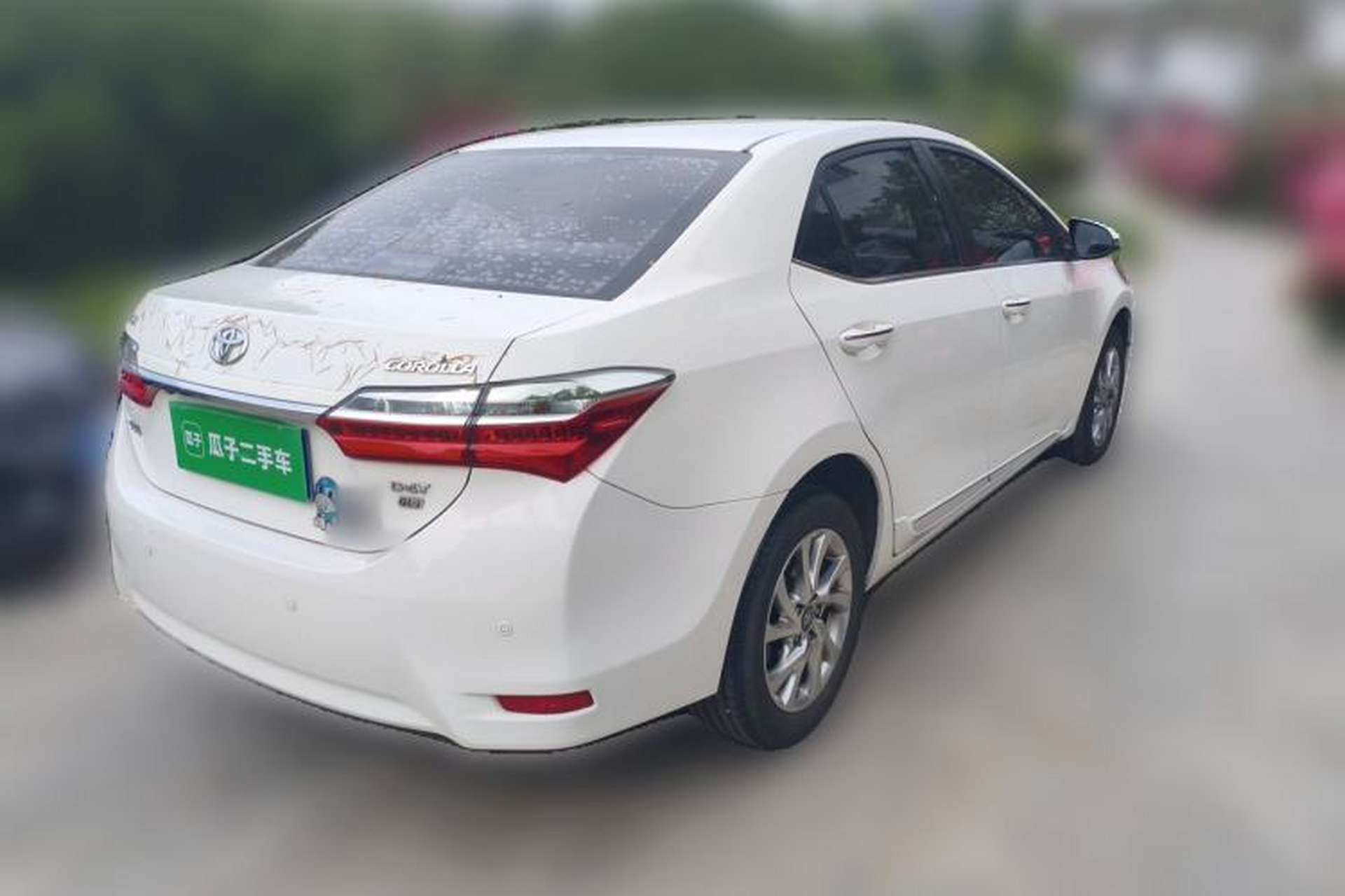 Used Toyota Corolla 2017 Revised Version 1.2T S-CVT GL-i Leather Edition Rear Right 45 Deg