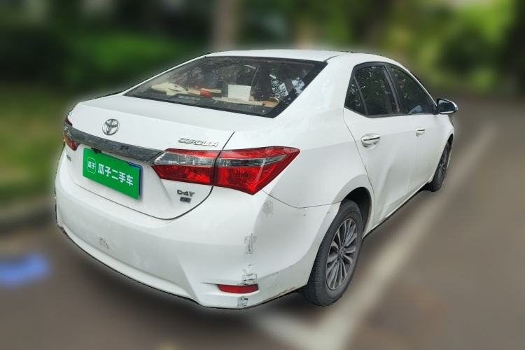 Used Toyota Corolla 2017 Revised Version 1.2T S-CVT GL Rear Right 45 Deg