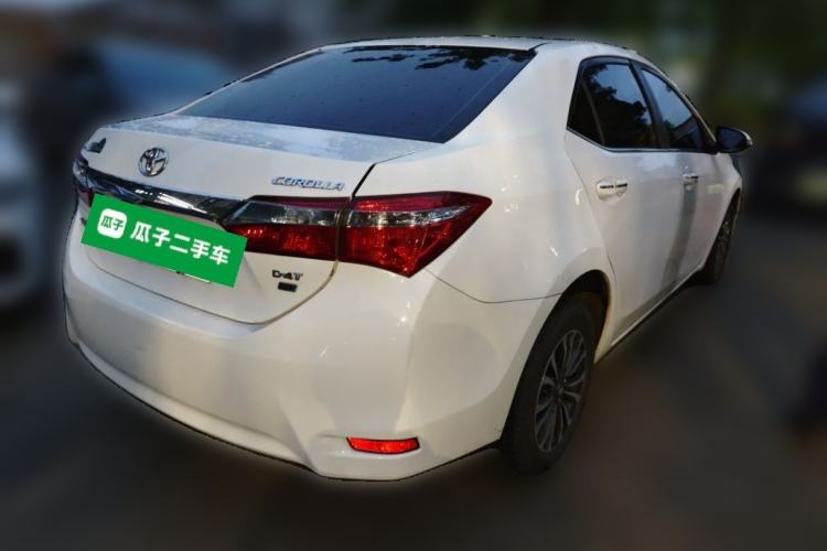 Used Toyota Corolla 2017 Revised Version 1.2T S-CVT GL Rear Right 45 Deg