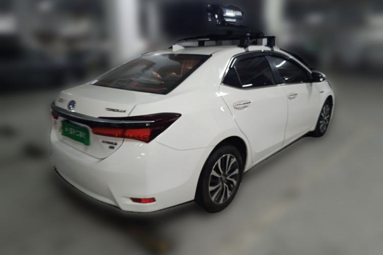 Used Toyota Corolla 2017 Revised Dual-Engine 1.8L E-CVT Leading Edition Rear Right 45 Deg