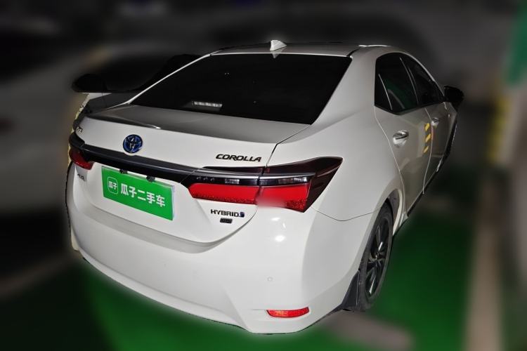 Used Toyota Corolla 2017 Revised Dual-Engine 1.8L E-CVT Elite Edition Rear Right 45 Deg