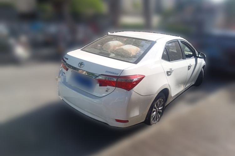 Used Toyota Corolla 2017 1.2T CVT GL Rear Right 45 Deg