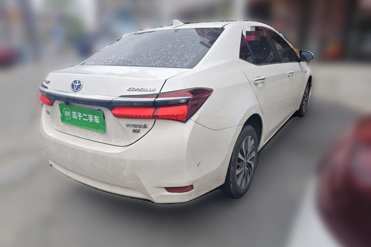 Used Toyota Corolla 2017 Revised Dual-Engine 1.8L E-CVT Leading Edition Rear Right 45 Deg