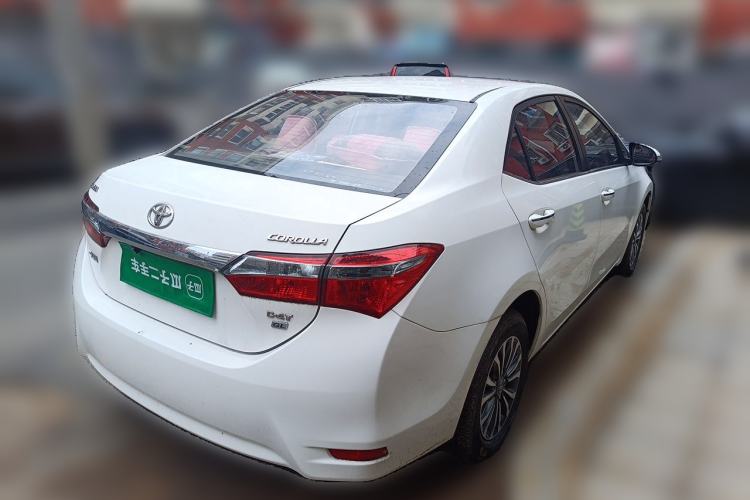 Used Toyota Corolla 2017 Revised Version 1.2T S-CVT GL Rear Right 45 Deg