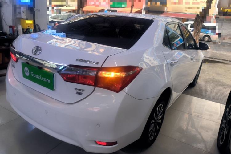 Used Toyota Corolla 2017 Revised Version 1.2T S-CVT GL Rear Right 45 Deg