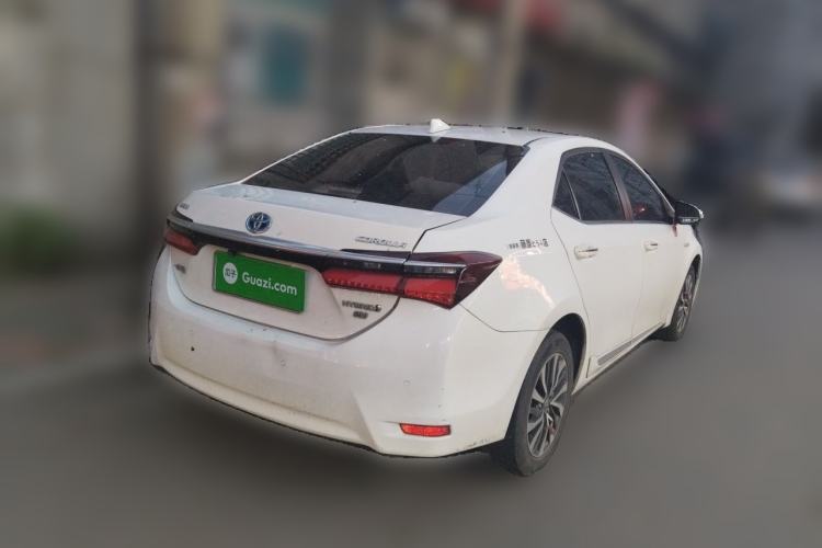 Used Toyota Corolla 2017 Revised Dual-Engine 1.8L E-CVT Elite Edition Rear Right 45 Deg