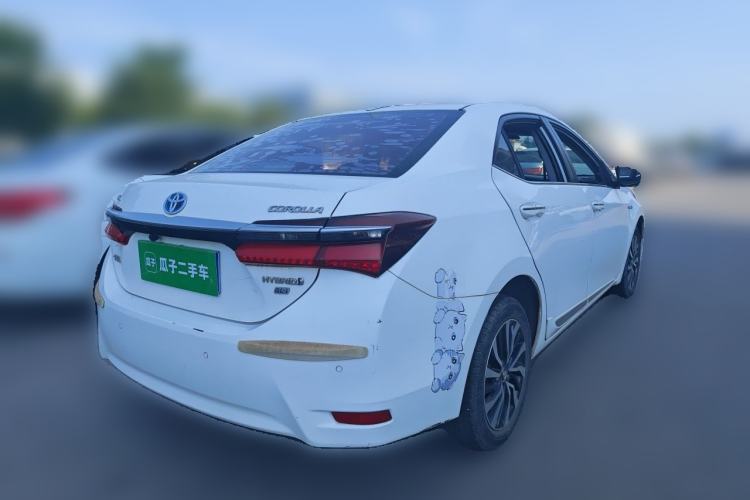 Used Toyota Corolla 2017 Revised Dual-Engine 1.8L E-CVT Elite Edition Rear Right 45 Deg