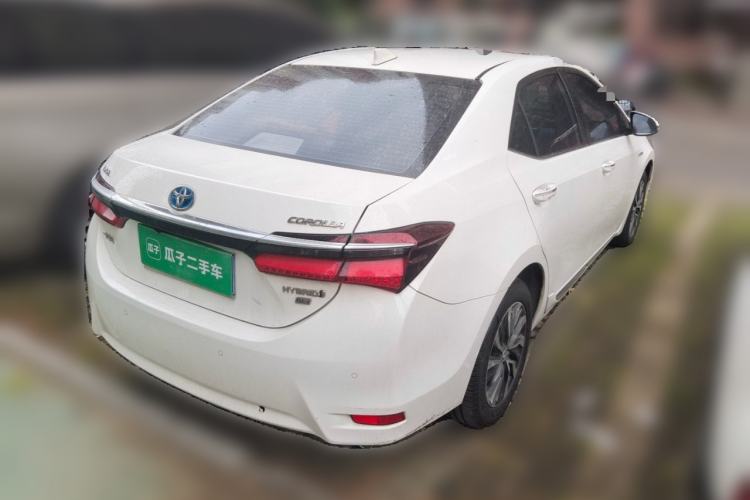 Used Toyota Corolla 2017 Revised Dual-Engine 1.8L E-CVT Elite Edition Rear Right 45 Deg