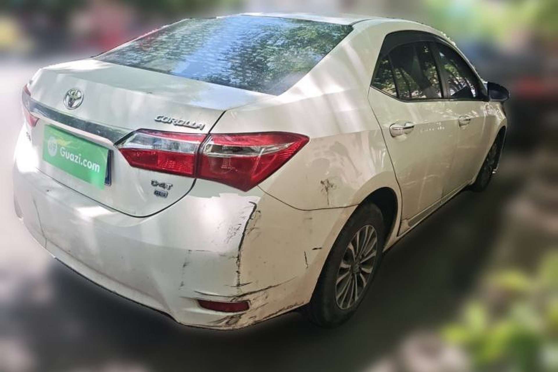 Used Toyota Corolla 2017 Revised Version 1.2T S-CVT GL-i Rear Right 45 Deg