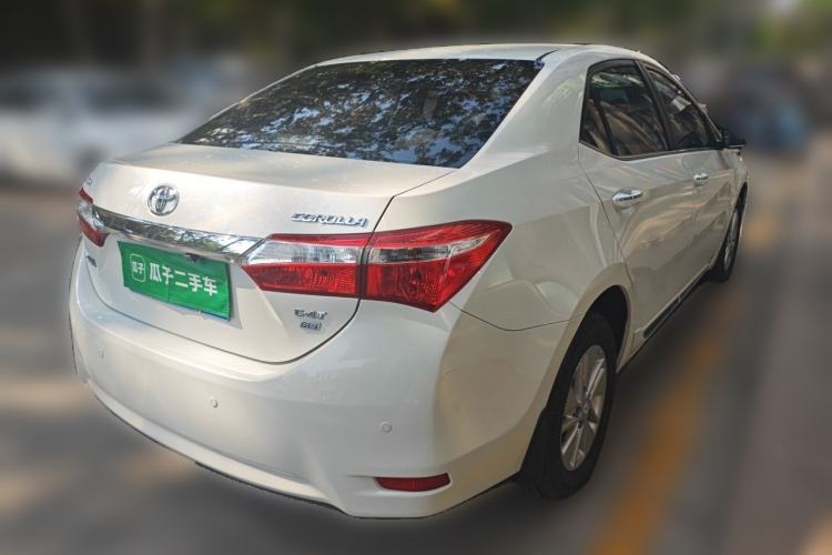 Used Toyota Corolla 2017 1.2T CVT GL-i Leather Edition Rear Right 45 Deg