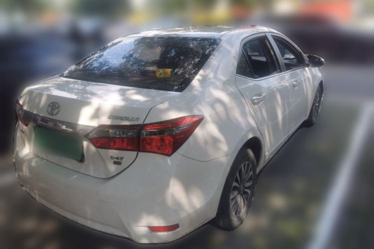 Used Toyota Corolla 2017 Revised Version 1.2T S-CVT GL-i Rear Right 45 Deg