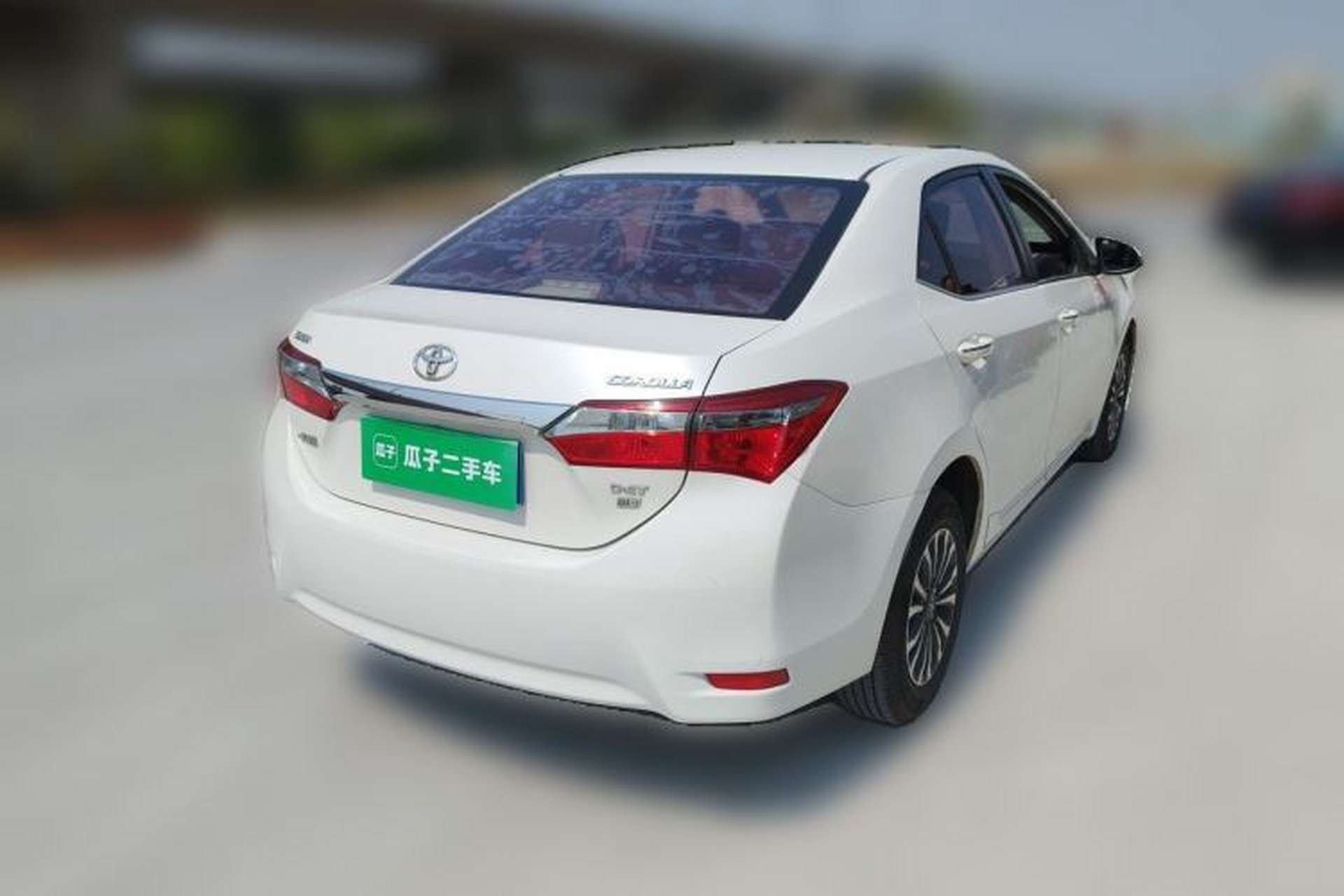 Used Toyota Corolla 2017 Revised Version 1.2T S-CVT GL-i Rear Right 45 Deg
