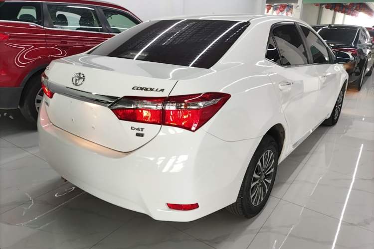 Used Toyota Corolla 2017 Revised Version 1.2T S-CVT GL-i Rear Right 45 Deg