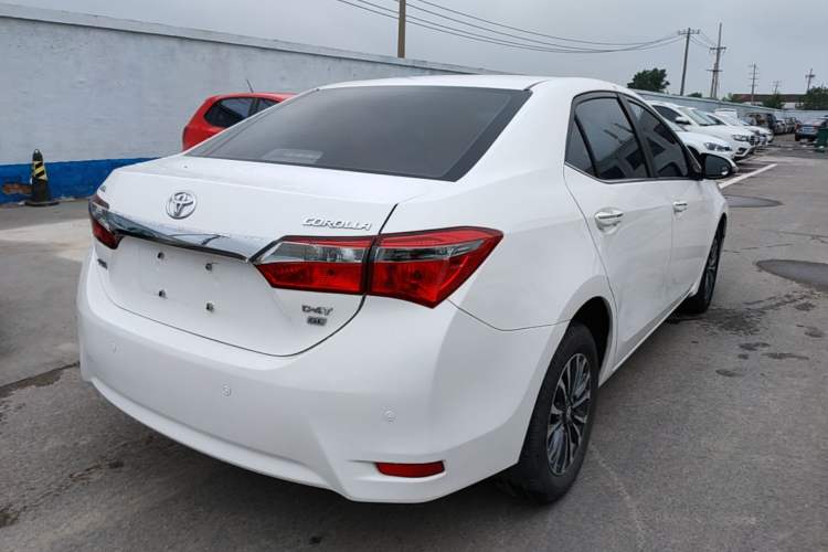 Used Toyota Corolla 2017 Revised Version 1.2T S-CVT GL Rear Right 45 Deg