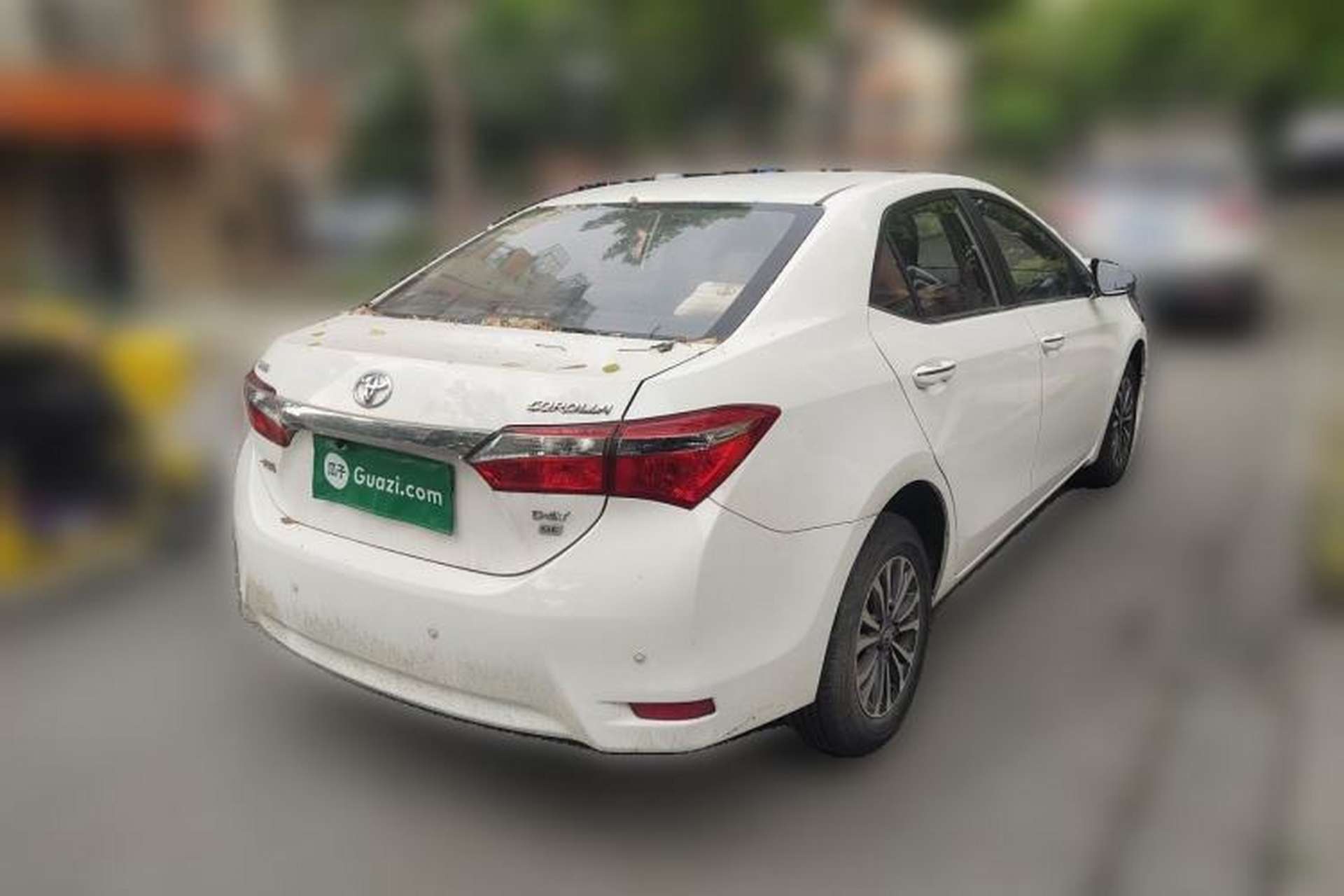 Used Toyota Corolla 2017 Revised Version 1.2T S-CVT GL Rear Right 45 Deg