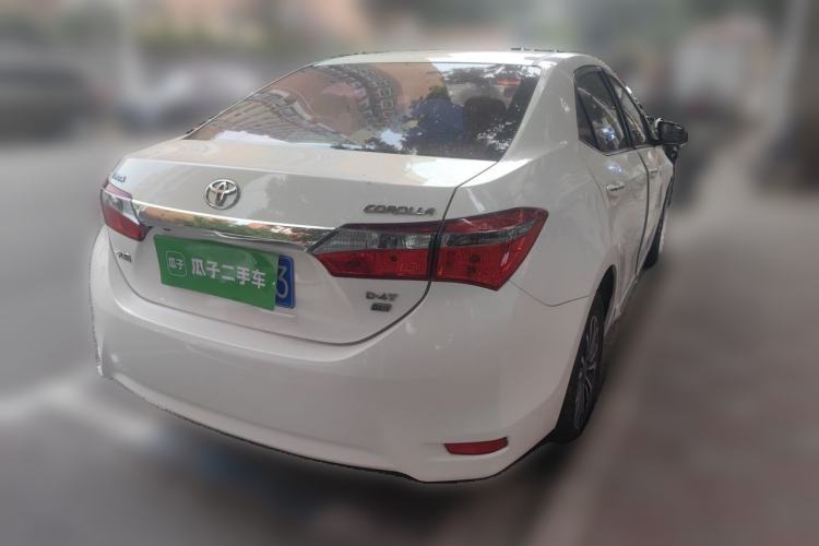 Used Toyota Corolla 2017 Revised Version 1.2T S-CVT GL-i Leather Edition Rear Right 45 Deg