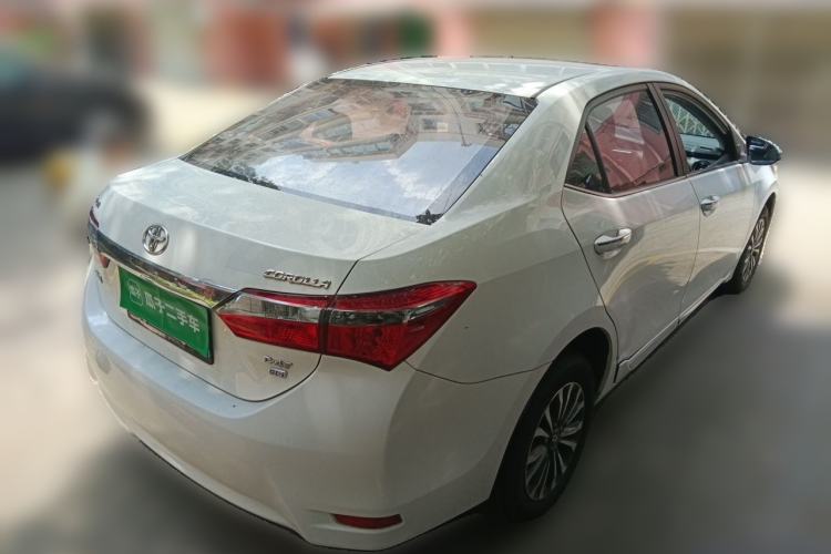 Used Toyota Corolla 2017 Revised Version 1.2T S-CVT GL-i Rear Right 45 Deg