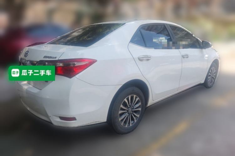 Used Toyota Corolla 2017 Revised Version 1.2T S-CVT GL Rear Right 45 Deg