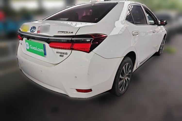Used Toyota Corolla 2017 Revised Dual-Engine 1.8L E-CVT Elite Edition Rear Right 45 Deg