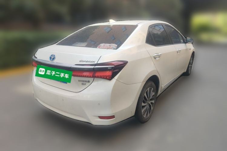 Used Toyota Corolla 2017 Revised Dual-Engine 1.8L E-CVT Elite Edition Rear Right 45 Deg