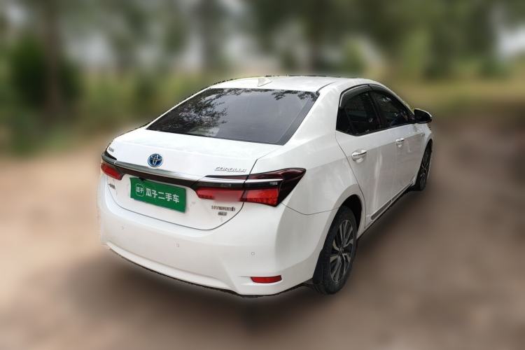 Used Toyota Corolla 2017 Revised Dual-Engine 1.8L E-CVT Elite Edition Rear Right 45 Deg