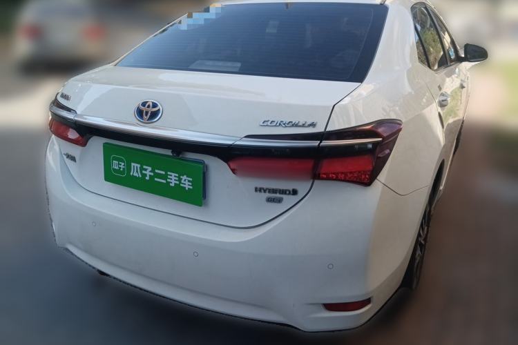 Used Toyota Corolla 2017 Revised Dual-Engine 1.8L E-CVT Elite Edition Rear Right 45 Deg