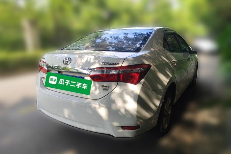 Used Toyota Corolla 2017 1.2T CVT GL Rear Right 45 Deg