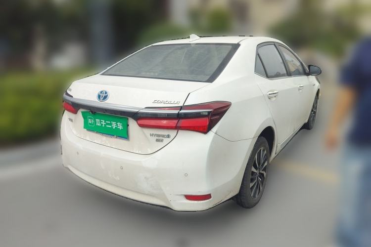 Used Toyota Corolla 2017 Revised Dual-Engine 1.8L E-CVT Elite Edition Rear Right 45 Deg