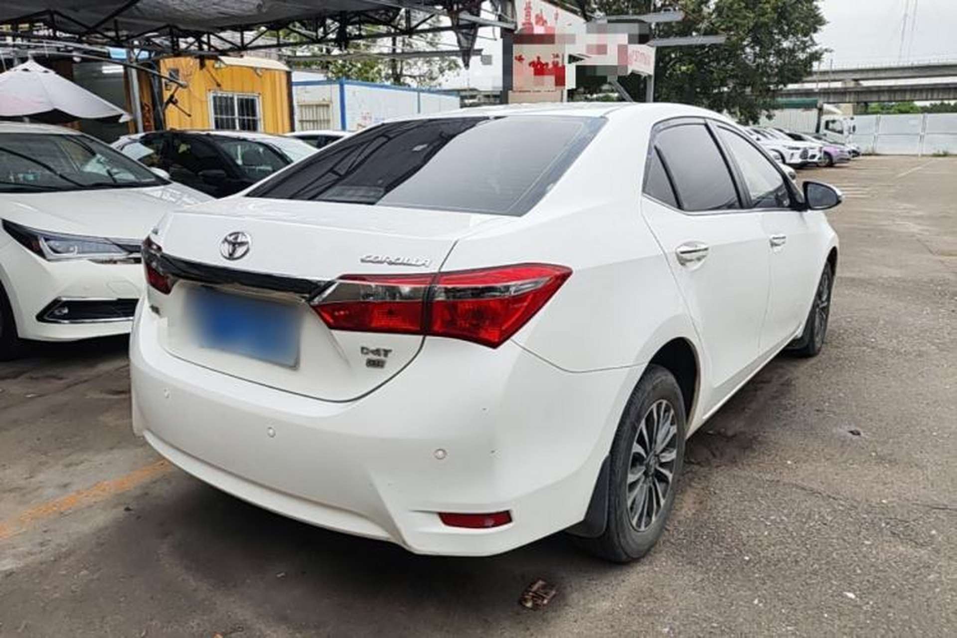 Used Toyota Corolla 2017 Revised Version 1.2T S-CVT GL Rear Right 45 Deg