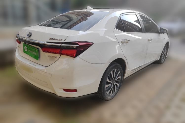 Used Toyota Corolla 2017 Revised Dual-Engine 1.8L E-CVT Elite Edition Rear Right 45 Deg