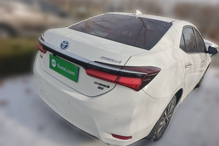 Used Toyota Corolla 2017 Revised Dual-Engine 1.8L E-CVT Elite Edition Rear Right 45 Deg