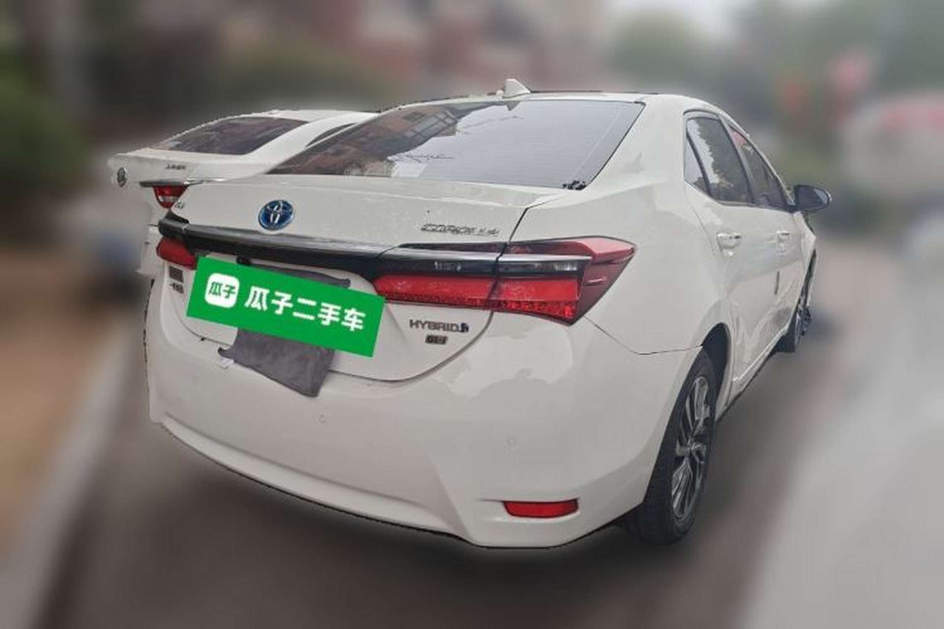 Used Toyota Corolla 2017 Revised Dual-Engine 1.8L E-CVT Elite Edition Rear Right 45 Deg