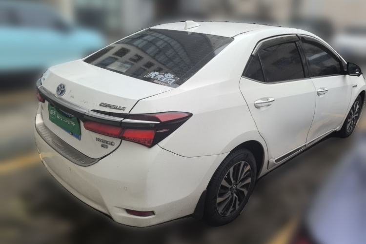 Used Toyota Corolla 2017 Revised Dual-Engine 1.8L E-CVT Elite Edition Rear Right 45 Deg