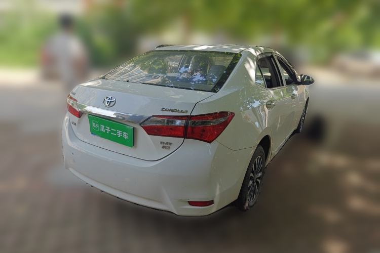 Used Toyota Corolla 2017 Revised Version 1.2T S-CVT GL-i Rear Right 45 Deg