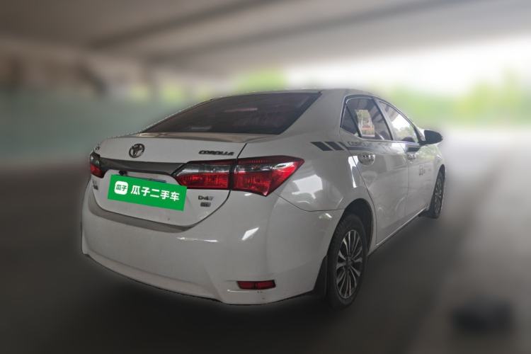 Used Toyota Corolla 2017 Revised Version 1.2T S-CVT GL Rear Right 45 Deg