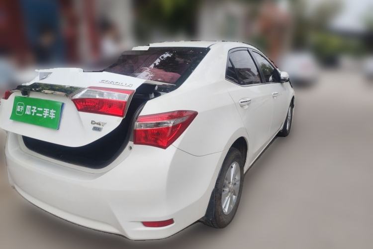 Used Toyota Corolla 2017 1.2T Manual GL Rear Right 45 Deg