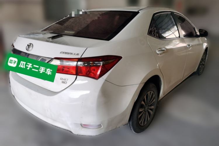 Used Toyota Corolla 2017 Revised Version 1.2T S-CVT GL Rear Right 45 Deg