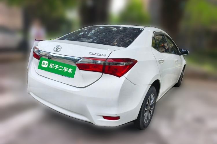 Used Toyota Corolla 2017 Revised Version 1.2T S-CVT GL Rear Right 45 Deg