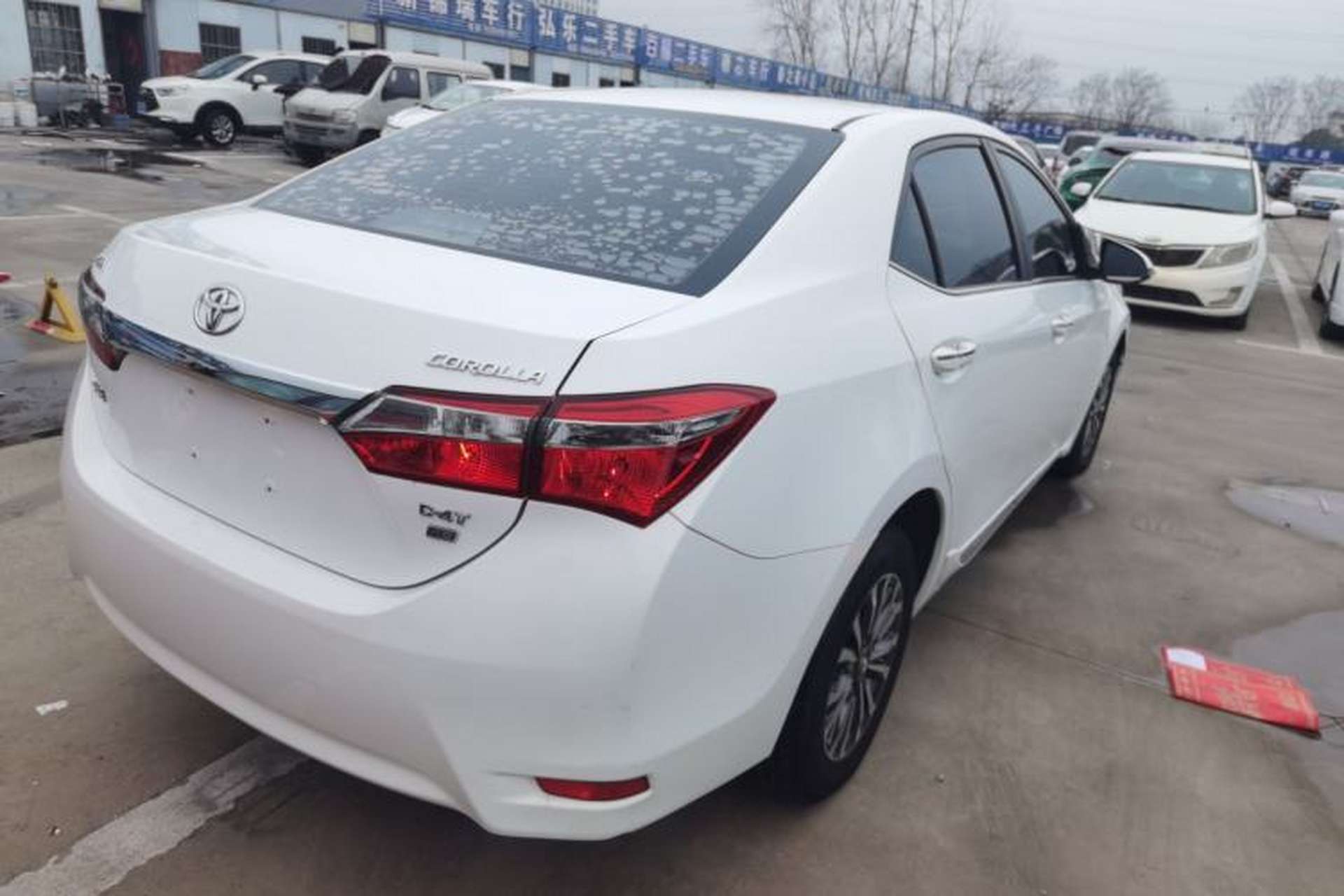 Used Toyota Corolla 2017 Revised Version 1.2T S-CVT GL-i Rear Right 45 Deg