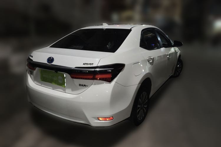 Used Toyota Corolla 2017 Revised Dual-Motor 1.8L E-CVT Pioneer Edition Rear Right 45 Deg