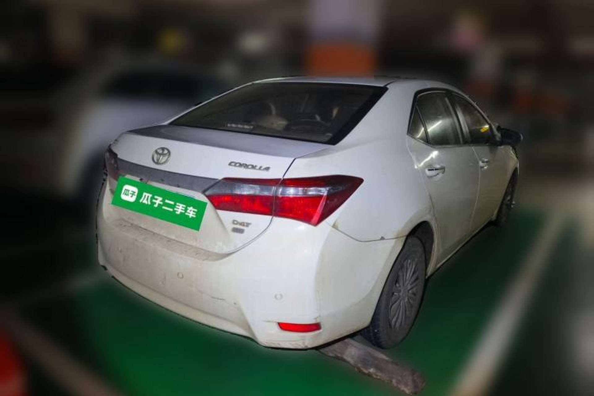 Used Toyota Corolla 2017 1.2T CVT GL Rear Right 45 Deg