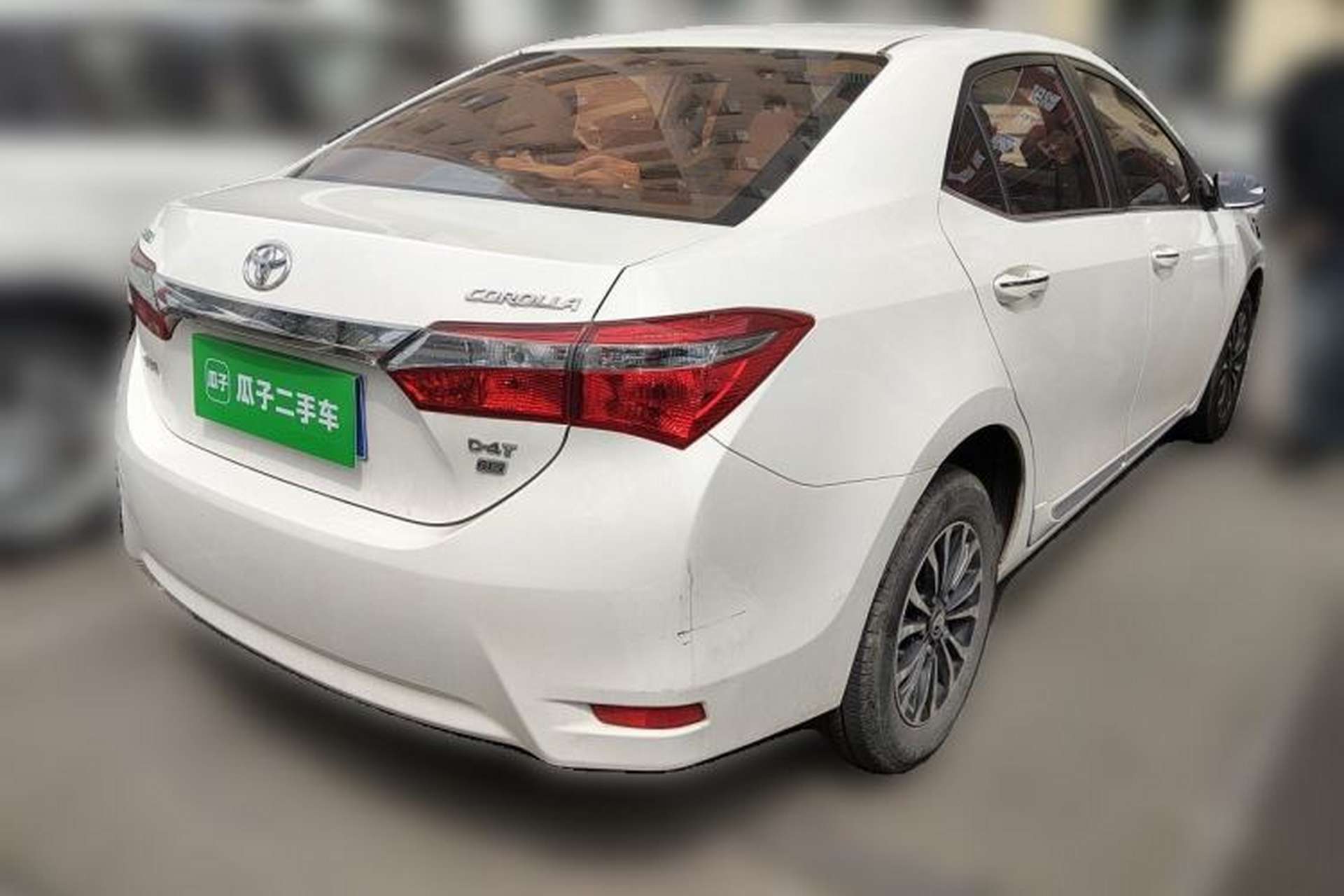 Used Toyota Corolla 2017 Revised Version 1.2T S-CVT GL-i Rear Right 45 Deg