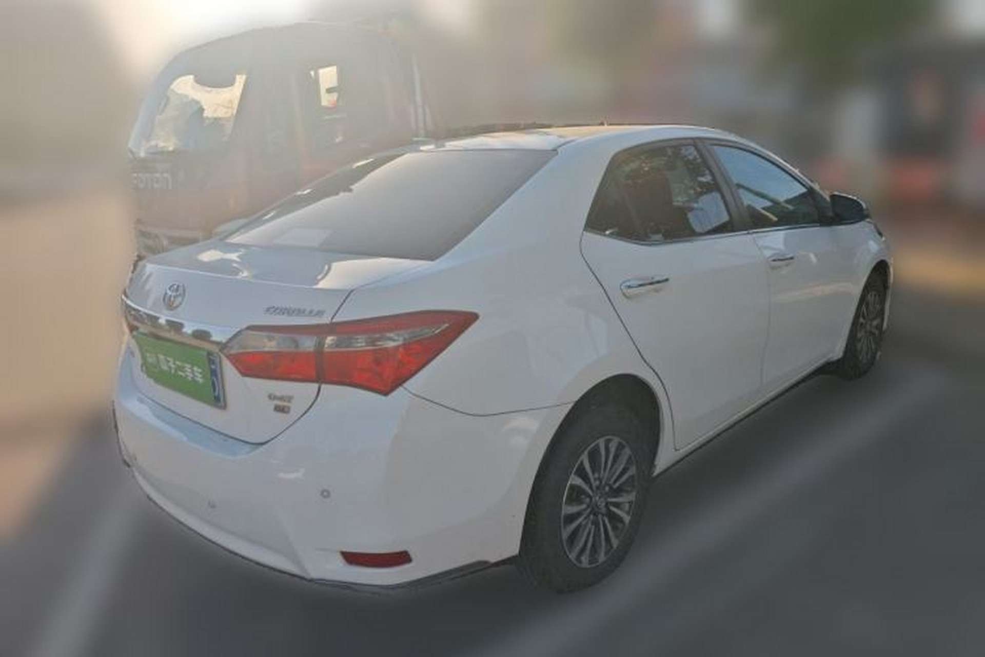 Used Toyota Corolla 2017 Revised Version 1.2T S-CVT GL Rear Right 45 Deg