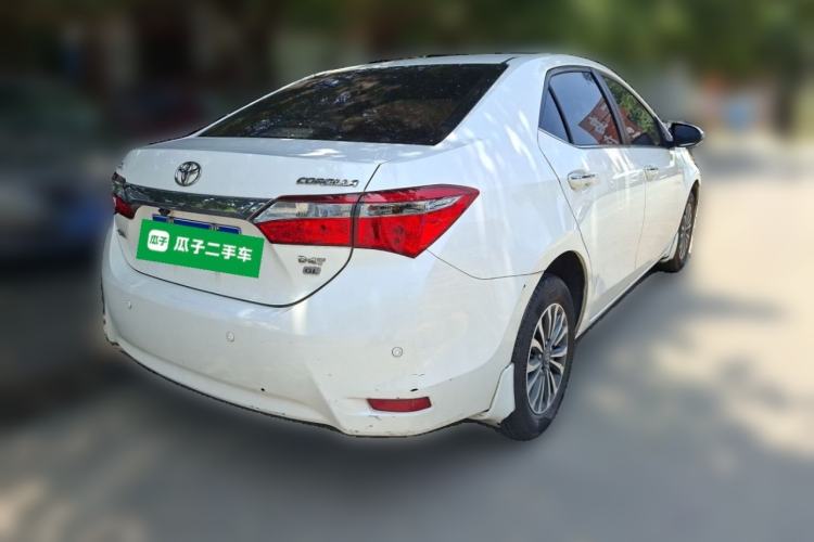 Used Toyota Corolla 2017 Revised Version 1.2T S-CVT GL Rear Right 45 Deg