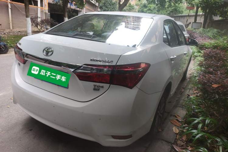 Used Toyota Corolla 2017 Revised Version 1.2T S-CVT GL-i Leather Edition Rear Right 45 Deg